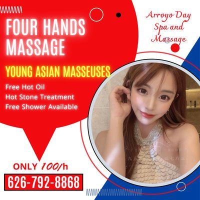 Arroyo Day Spa and Massage
 633 S Arroyo Pkwy, Pasadena, CA91105
 Call us at 626-792-8868