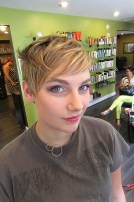 We love short, edgy haircuts!