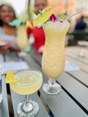 pina colada, bees knees