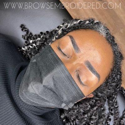 Brows Embroidered