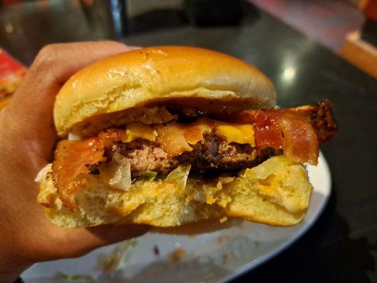 Inside the Royal Red Robin burger