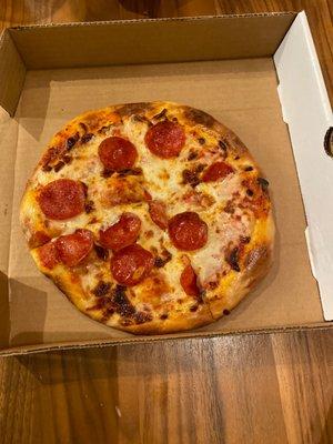 Pepperoni pizza