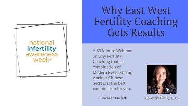 I was honored to present for National Infertility Awareness Week!