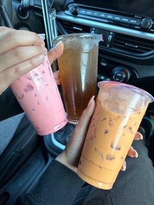 Watermelon, Cantaloupe, & Thai Tea