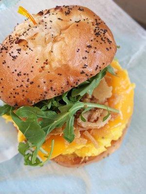 Wednesday's breakfast sandwich: Salt n Pepa