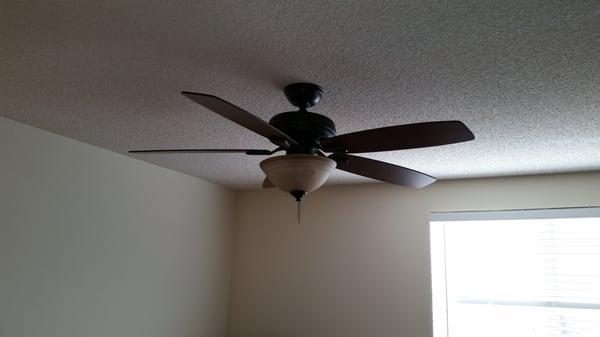 Install new ceiling fans