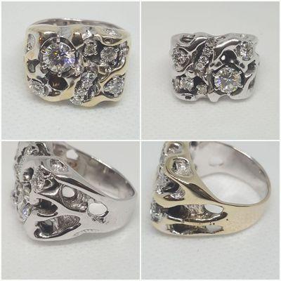 Come take advantage of our day turn-around rhodium plating. Change your white gold back to new or change your yellow gold to white gold.