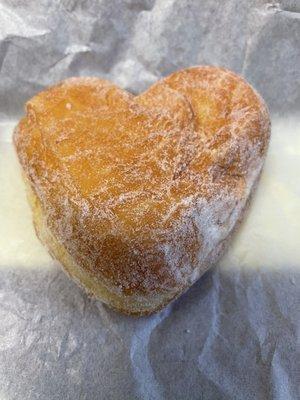 Valentine's Day Jelly Donut