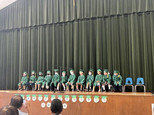 Kinder Graduation Ceremony!