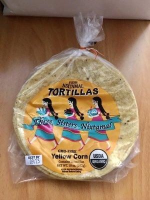 Yellow Corn Tortillas