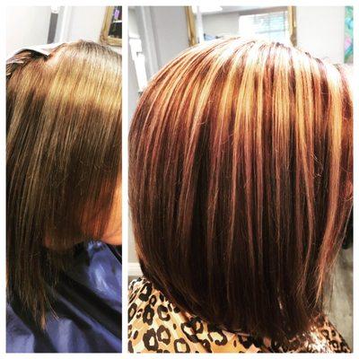 From drab to fab. Color by Emelia