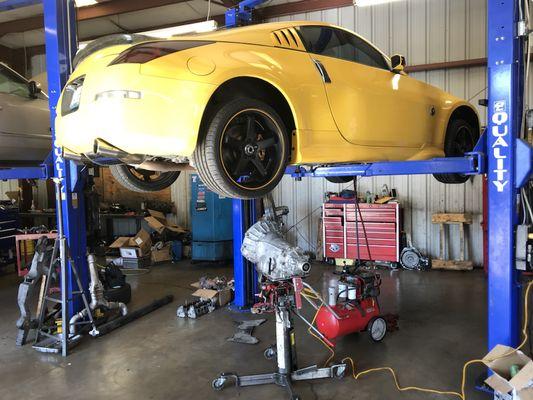 Rebuild Transmission 05 Nissan 350z