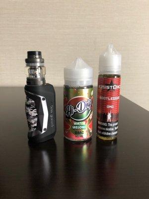 Hi-Drip Watermelon and boot legger is like fruitloops cereal