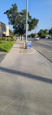 Landmark/Sign to turn into off of Osgood Rd.