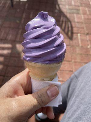 Ube ice cream