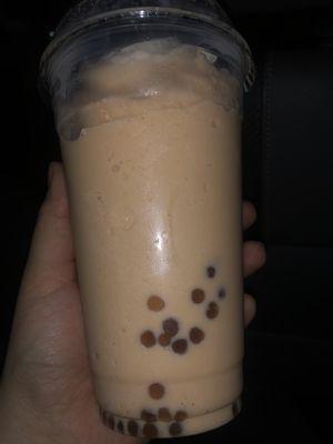 Thai tea with "Boba"