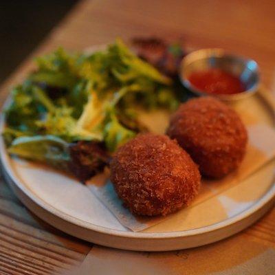 Corn and Cream Croquettes