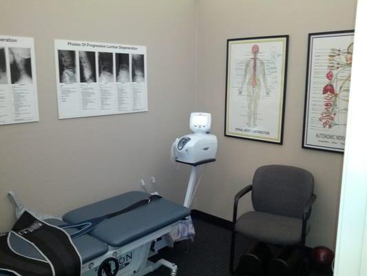 Our office Spinal Decompression Unit.