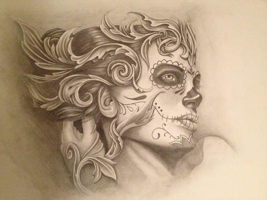 Drawing done by Tommy Giblin