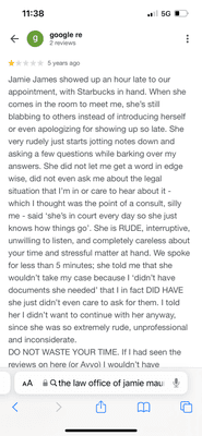 I can relate to infinity and beyond.  Only difference you didn't become a victim, but I did.  I wish I had seen her reviews prior to this.