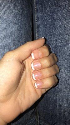 My French manicure!