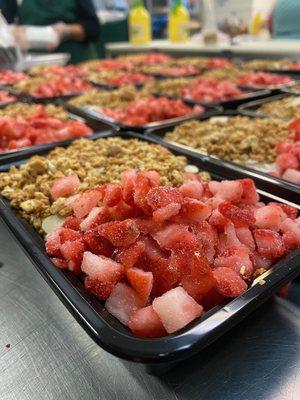 Strawberry Protein Oatmeal