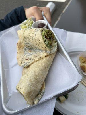 Vegan Falafel Wrap