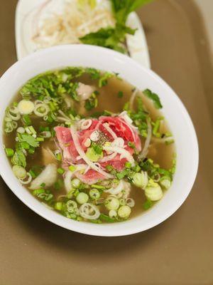 N1. Rare Beef Noodle Soup - Phở Tái