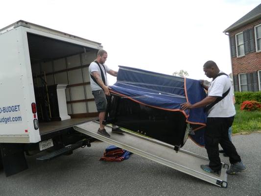 Moving a piano