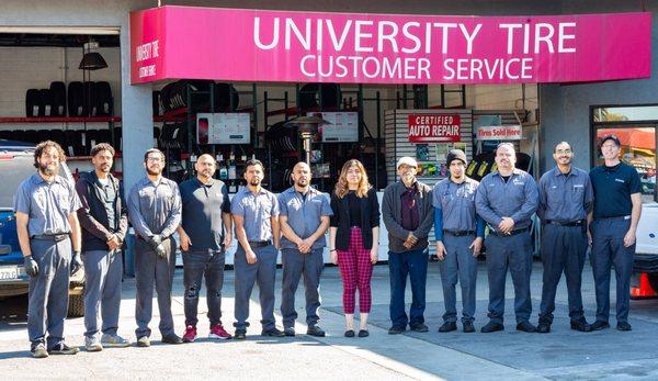 University Tire & Auto Team - February 2020