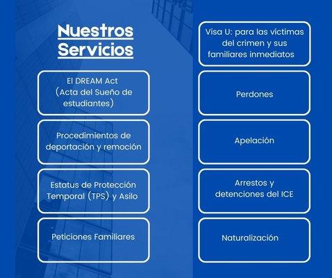 Nuestros Servicios