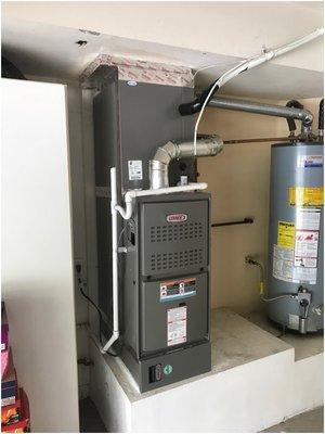 We are a Lennox Premier Dealer serving the San Fernando Valley and LA County. We installed Lennox ML180E furnace and AC coil in Sylmar, CA.