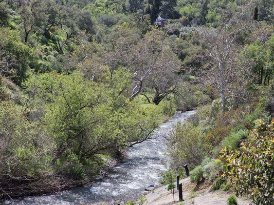 Big fast moving creek