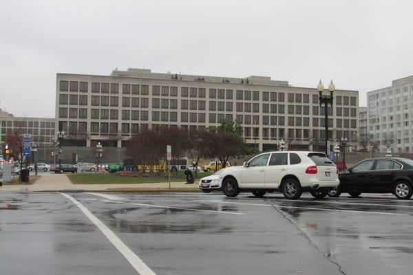 the US Dept of Labor building (the Frances H Perkins bldg) is yet another one of the hideous federal buildings in DC