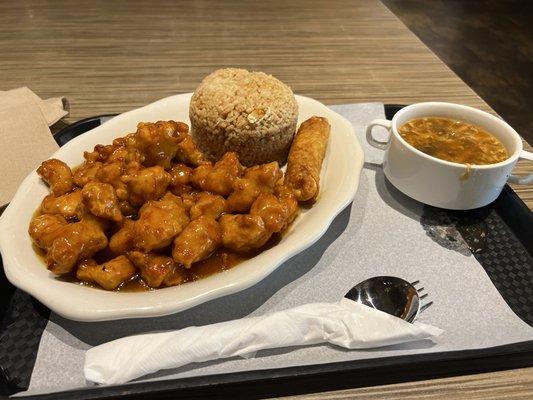 Orange chicken