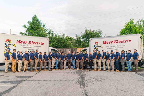 Our guys that keep Meer Electric operating every single day!