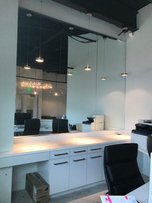 Custom Mirror Installation