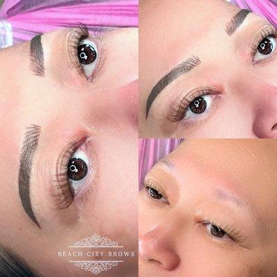 Beautiful combo brows... What are you waiting for? Get the brows of your dreams now and stop the frustration!