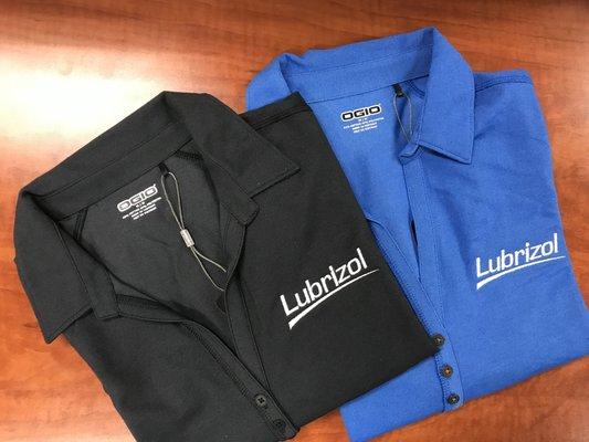 Company polos for Lubrizol