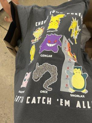 New Pokémon shirt!