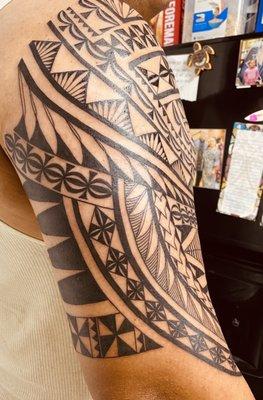 My Polynesian heritage all in tribal design