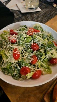 Caesar salad add tomatoes