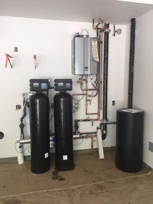 Water filtering system