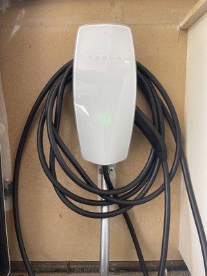 Sleek new Tesla wall charger!