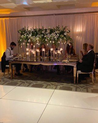 Washington table with dior chairs