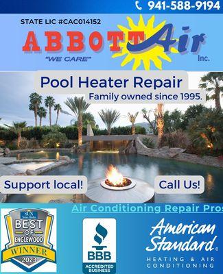 Pool Heater Repair Service available. #poolheaterrepair #poolheaternearme