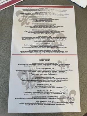 Menu 12/21/24