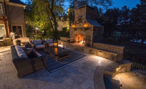 Give your outdoor living areas a night life!