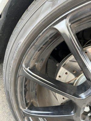 Wheel Damage