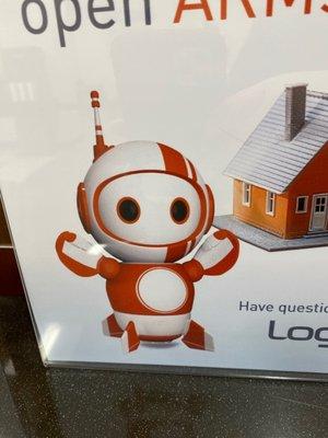 Cute! Logix robot